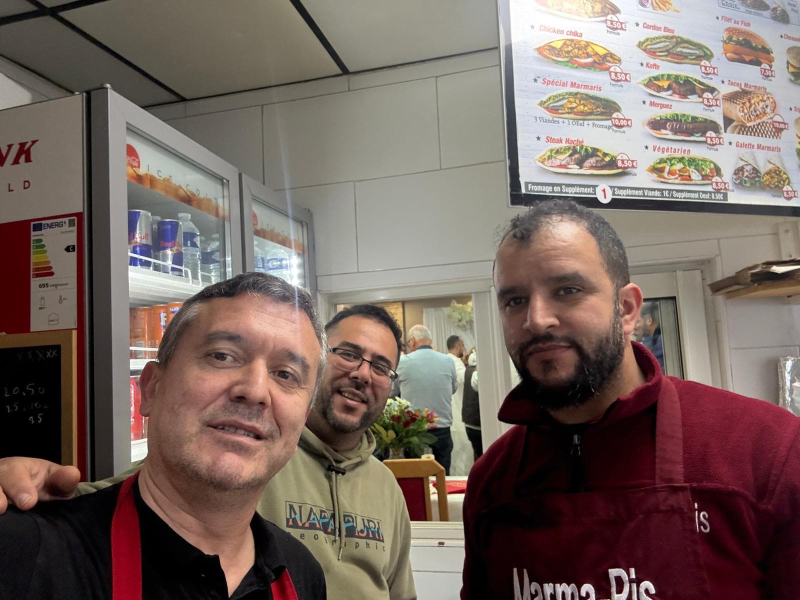 L'équipe en cuisine